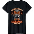 thumbnail image 1 of Leukemia Awareness Unbreakable Leukemia Warrior T-Shirt, 1 of 4