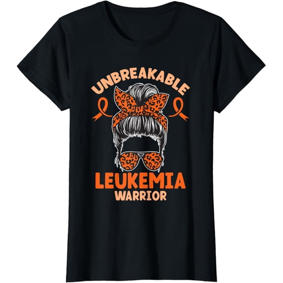 Leukemia Awareness Unbreakable Leukemia Warrior T-Shirt
