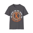 thumbnail image 1 of Leukemia Cancer Awareness Facts Orange Ribbon Month TShirt, 1 of 6