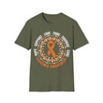 thumbnail image 1 of Leukemia Cancer Awareness Facts Orange Ribbon Month TShirt, 1 of 6