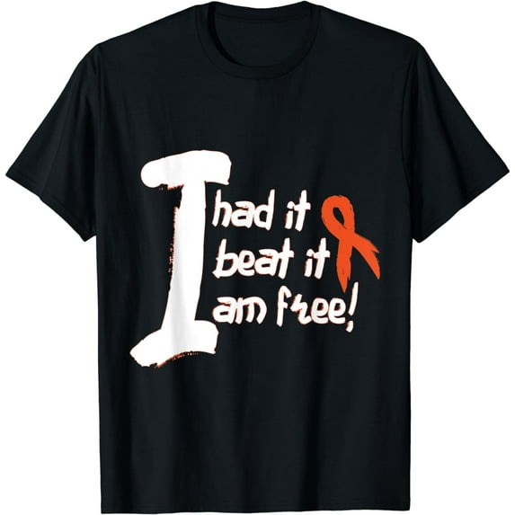 Leukemia Cancer Fight Cancer Ribbon T-Shirt