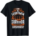 thumbnail image 1 of Leukemia Cancer Survivor Awareness Ribbon Gifts T-Shirt, 1 of 4