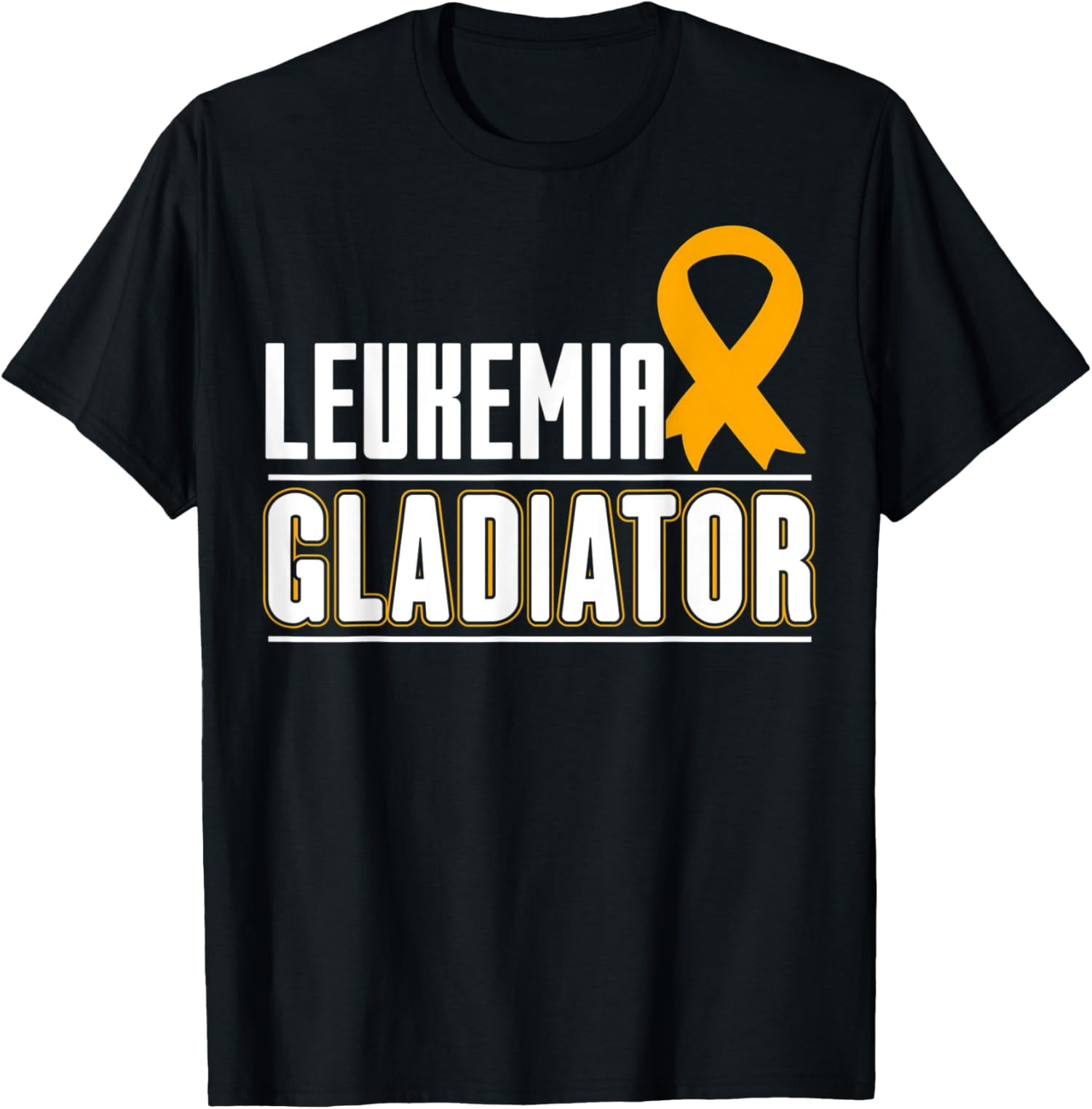 Leukemia Gladiator Leukaemia Awareness Ribbon T-Shirt - Walmart.com