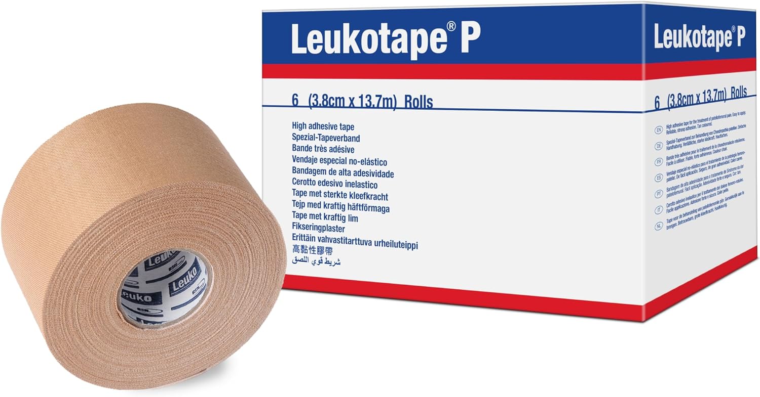 Leukotape P Adhesive Strapping Tape For Sports Injuries, Strains and