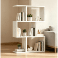 thumbnail image 1 of Leumius 3-Tier Bookshelf,Modern Simple Storage Rack for Books/Décor for Bedroom,Living Room,White, 1 of 7