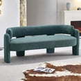 thumbnail image 1 of Leumius 76" Modern Sofa Couch, Fabric 2 Seater Loveseat for Living Room, Bedroom, Apartment, Green, 1 of 6