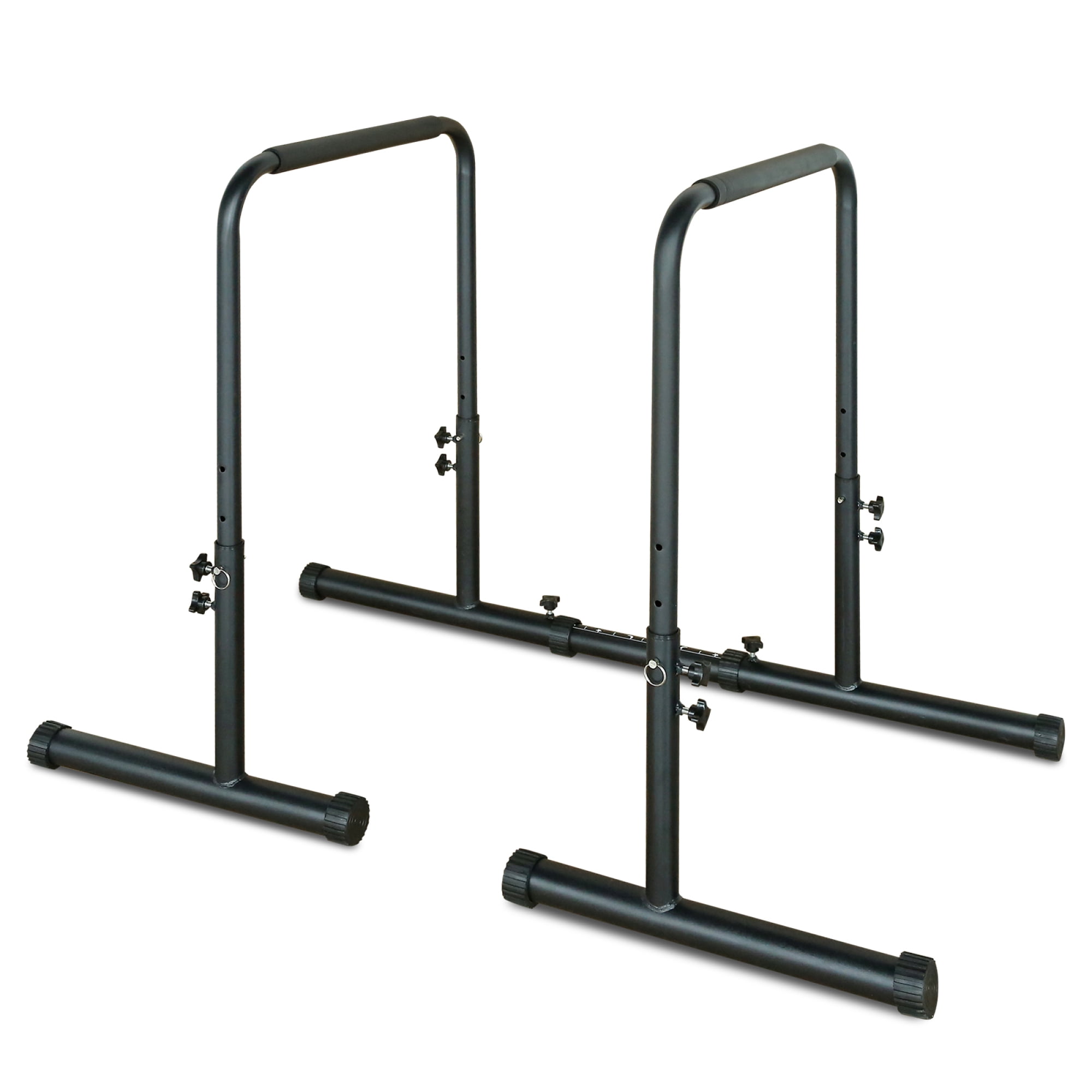 Leumius Adjustable Dip Bar Station,Heavy Duty Parallette & Parallel ...