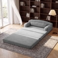 thumbnail image 1 of Leumius Futon Sofa Bed, Convertible Sofa Bed,Folding Boneless Couches,Low-Profile Boneless Couch for Living Room,15.8" H Low Seat Small 57" Foldable Floor Sleeper Mattress Lounge Space‑Saving, 1 of 11