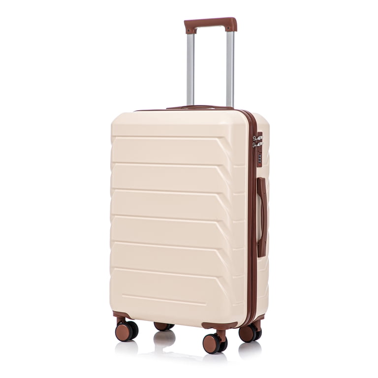 Leumius Hardside Carry on Luggage with Spinner Wheels, Hard Shell