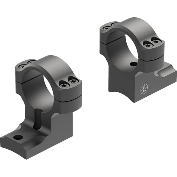 Leupold 171099 BackCountry 2-Piece Base/Rings For Remington 700 1" Ring High Black Matte Finish