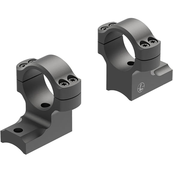 Leupold 171101 BackCountry 2-Piece Base/Rings For Savage 10/110 Round Receiver 1" Ring High Black Matte Finish