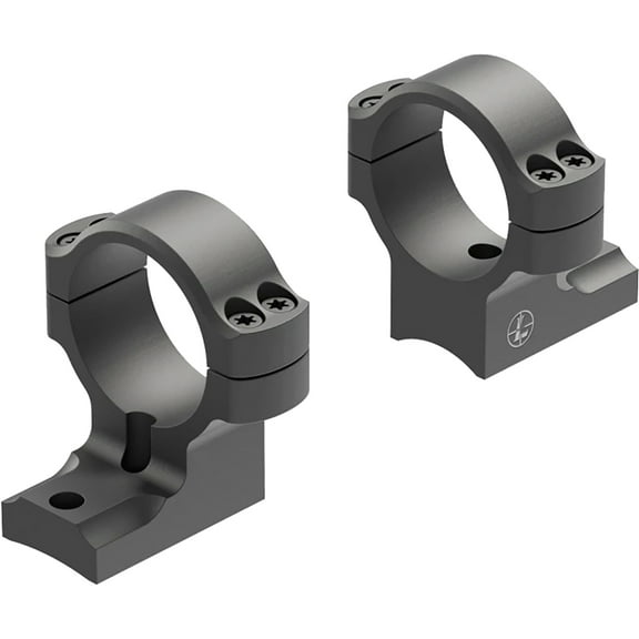 Leupold 171125 BackCountry 2-Piece Base/Rings For Weatherby Mark V 30mm Ring High Black Matte Finish