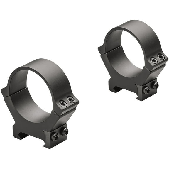 Leupold 175860 PRW2 Ring Set 34mm Diam High Steel Black Matte
