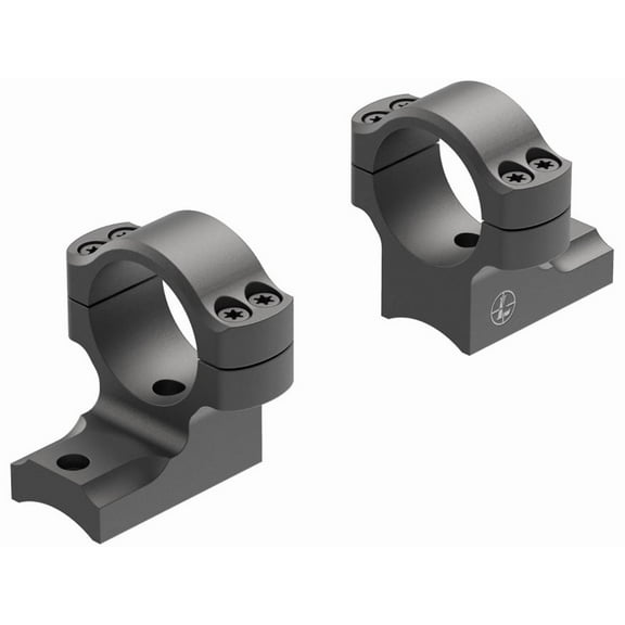Leupold 2-Piece Backcountry Scope Mount 1" Rings Savage 10 Through 16, 110 Through 116 Round Rear, Axis 8-40 Screws Matte Black Medium