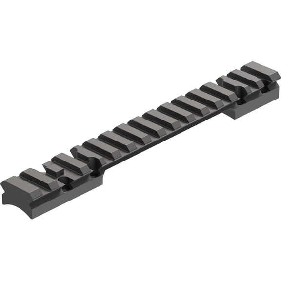 Leupold 1-Piece Backcountry 20 MOA Elevated Cross-Slot Scope Base Browning X-Bolt Long Action Magnum 6-48 Screws Matte Black