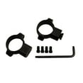 thumbnail image 1 of Leupold 49901 Standard Scope Ring Set Medium 1 Matte Black Steel, 1 of 3