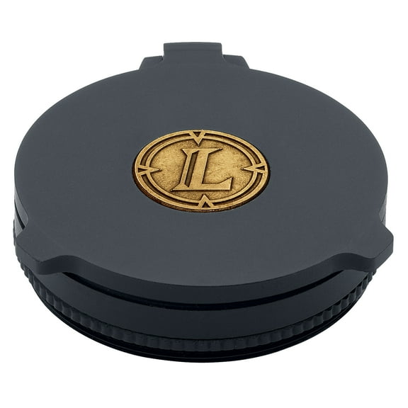 Leupold Alumina Flip-Up Long Gun Optic Cover 32-33mm, Objective, Matte Black