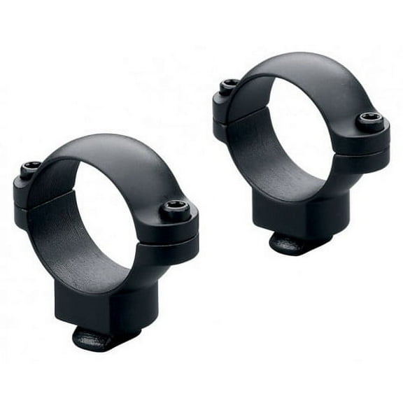 Leupold Dual Dovetail Rings 1" Tube Diameter, Super Low Height, Matte Black