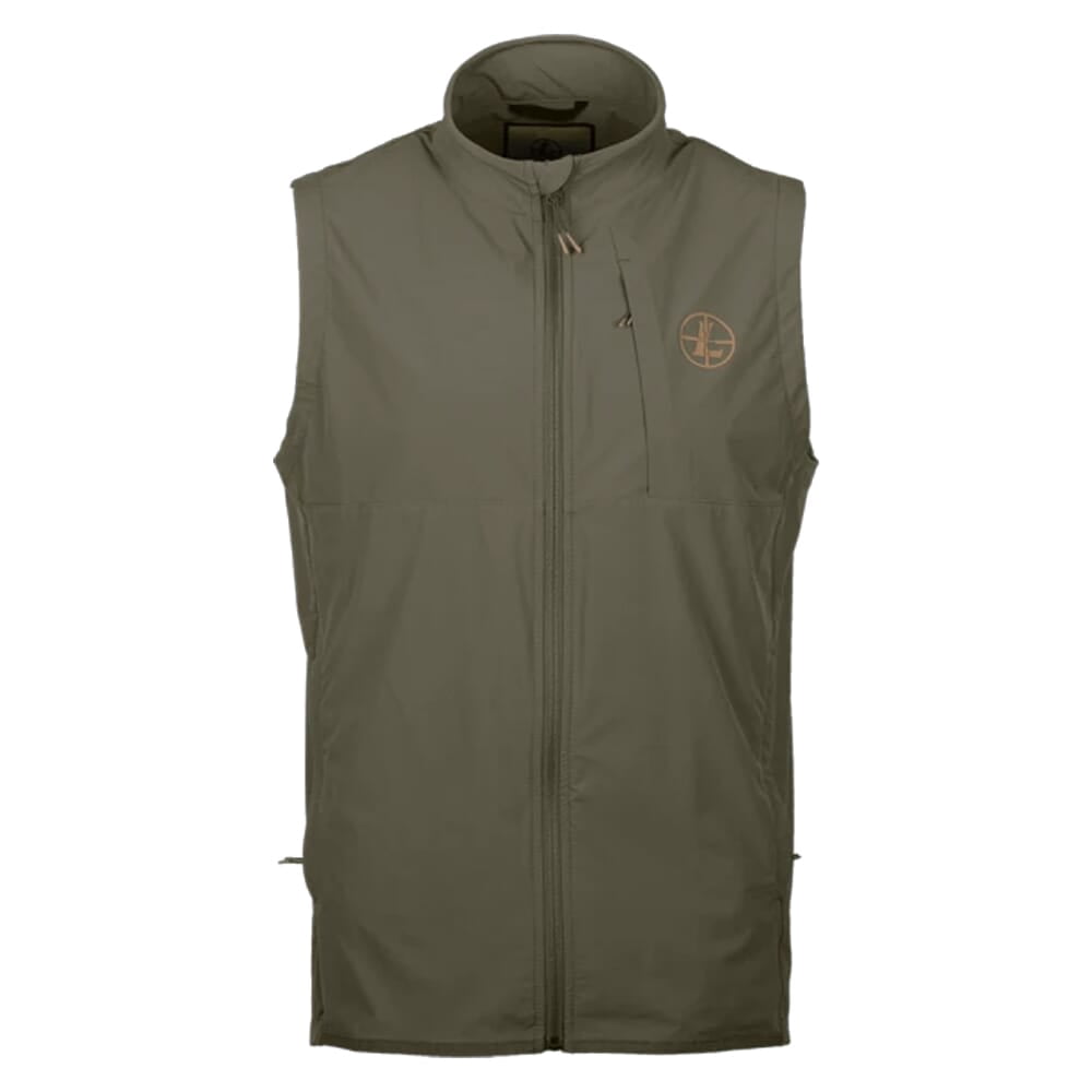 Leupold Gale Force Pro Vest, Ash Green, Large, Softshell, Wind & Water ...