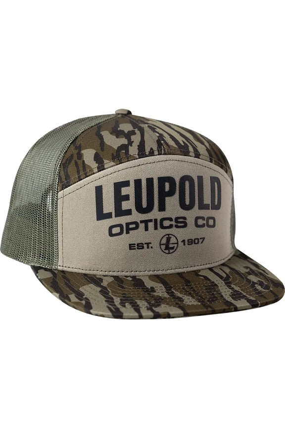 Men's Mossy Oak Bottomland 7 Panel Trucker (186779)