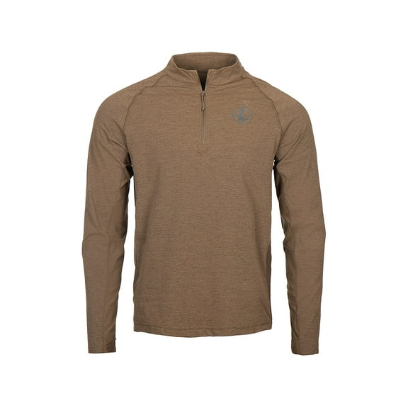 Leupold Men's Covert Pro Quarter Zip Shirt Shadow Brown XL