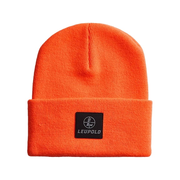 Leupold Men's Cuffed Beanie Blaze Orange One Size Fits Most