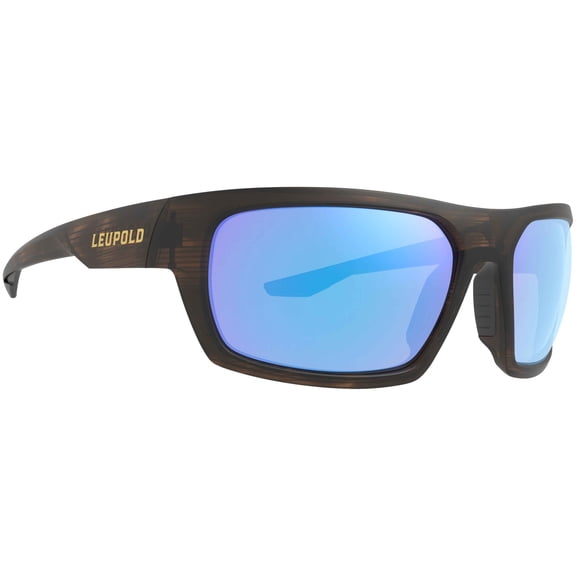 Leupold 179630 Packout Performance Eyewear Matte Tortoise, Blue Mirror - 179630