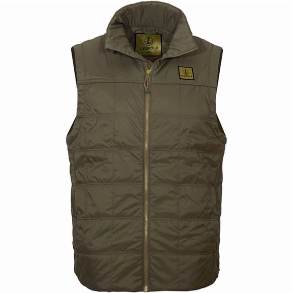 Leupold Santiam Insulated Vest Gen 2, Ash Green, Large, 20D Ripstop Nylon, Water-Repellent, Synthetic Insulation (185322)