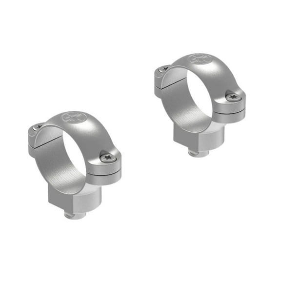 Leupold Quick Release 1" Rings Medium Silver
