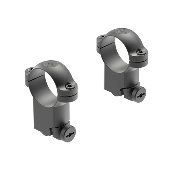 Leupold Ruger M77 Ring Mounts 1" Super High Matte Black