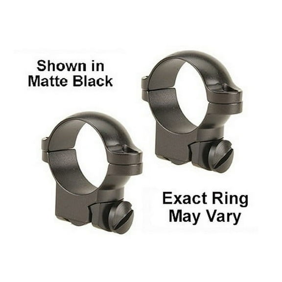 Leupold Ruger M77 Ring Mounts Low Matte