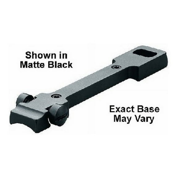 Leupold Standard One Piece Base 10 Right Hand-Short Action Round Receiver Silver