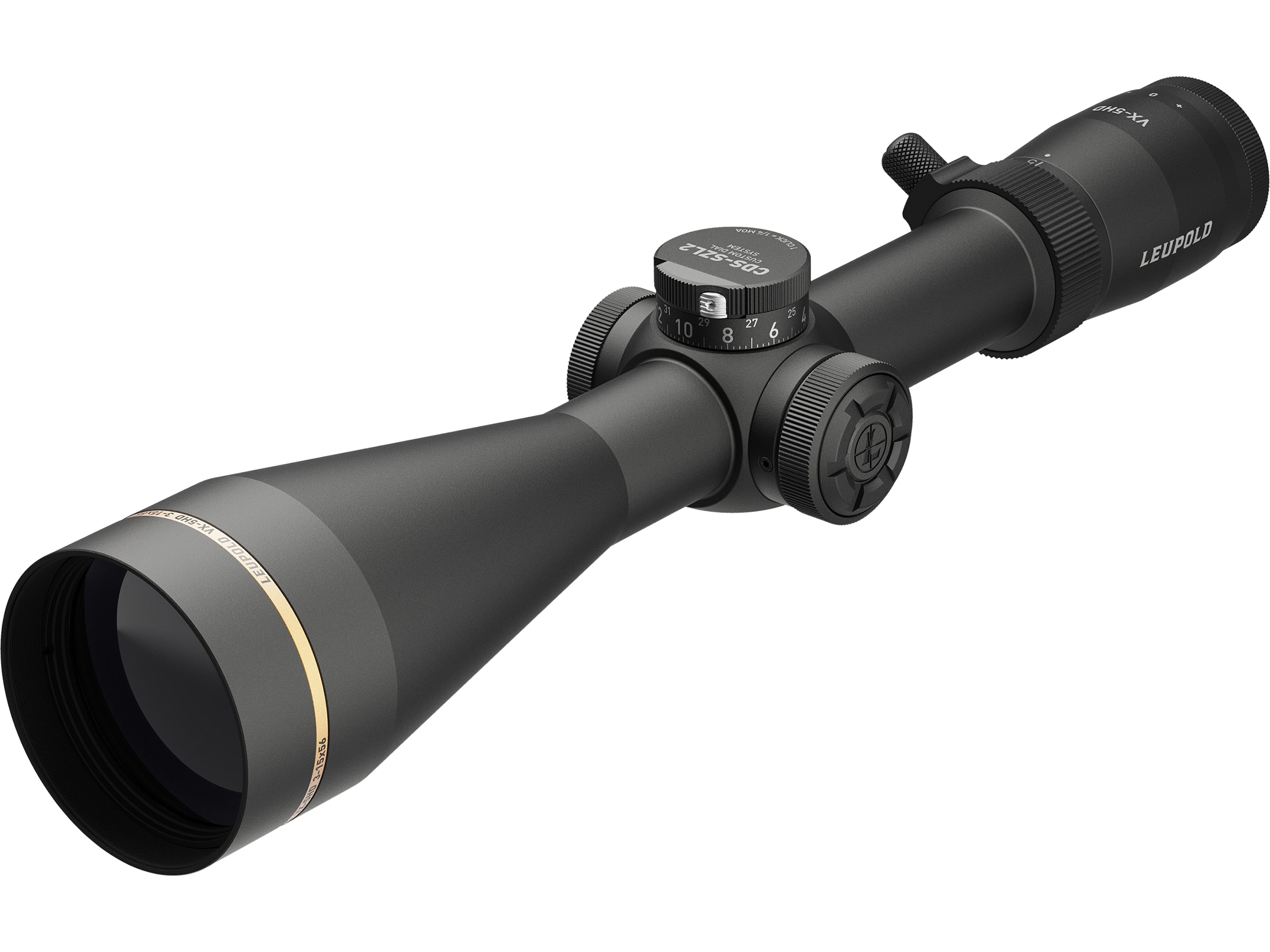 Leupold VX-5HD Gen 2 Rifle Scope 3-15x 56mm Illuminated FireDot Twilight Hunter Reticle Matte Black