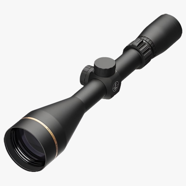 LEUPOLD ブラック スコープ Leupold, Rifle Scope, 3-9x50mm Hunt Plex Reticle, Matte Black