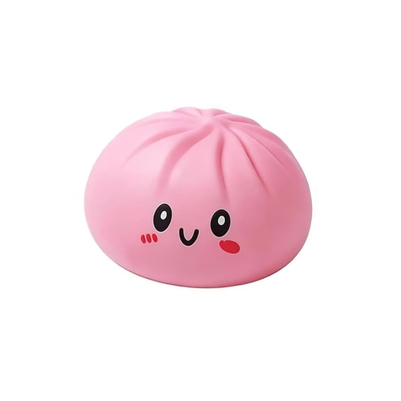 Leutsin Giant Dumpling Squeeze Balls, 10 Inch Jumbo Dumpling Stress Relief Accessories, Mega Soft Squeeze Balls Decompression Dough, Anxiety Relief Fidget Tool