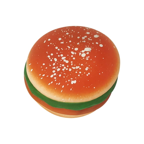 Leutsin Hamburger Squeeze Stress Relief Balls, Realistic Slow Rising Burger Squeeze Accessories For Anxiety Relief, Relaxing Decompression FidgetBall, Desk Decor, Party Favor