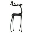 thumbnail image 1 of Leutsin Metal Deer Tabletop Decoration - Black Reindeer Statues Christmas Decorations,Modern Style Xmas Figurines,Elegant Indoor Holiday Decor,Ideal for Mantel Living Room Bedroom Office, 1 of 8