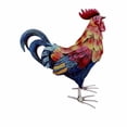 thumbnail image 1 of Leutsin Metal Rooster Decor, Vintage Chicken Outdoor Statue with Stake, Weather Resistant Standing Rooster Sculpture for Garden, Patio, Lawn, Backyard, 4th of July Independence Day Home Decor, 1 of 1