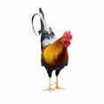 thumbnail image 1 of Leutsin Metal Rooster Decor, Vintage Chicken Outdoor Statue with Stake, Weather Resistant Standing Rooster Sculpture for Garden, Patio, Lawn, Backyard, 4th of July Independence Day Home Decor, 1 of 3