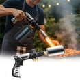 thumbnail image 1 of Leutsin Powerful Propane Torch for Grilling & Cooking - Flame Thrower with Safety Lock,Charcoal Torch Lighter,Kitchen Blow Torch for Campfire,BBQ,Sous Vide,Grill,Safe & Durable (Tank Not Included), 1 of 9