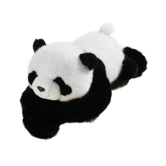Leutsin Pulse of Potential Weighted Stuffed Animal - Panda Weighted Animals Plush Doll,Big Soft Panda Hugging Stuffy,Hugs and Cuddles Chubby Giant Pillow,Holiday Birthday Stuffed Gifts,18 Inch