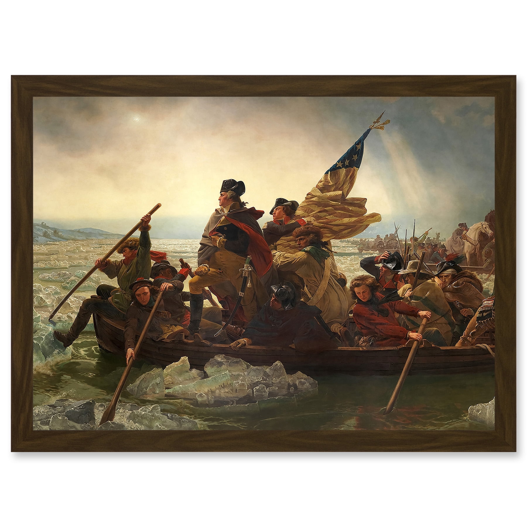 Washington Crossing the Delaware Painting - An Analysis - Art in Context