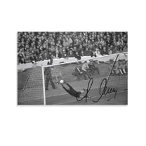 Lev Yashin Signed Poster Wall Art Picture Painting Poster Canvas Print Posters Artworks Bedroom Living Room Decor 12x18inch(30x45cm)