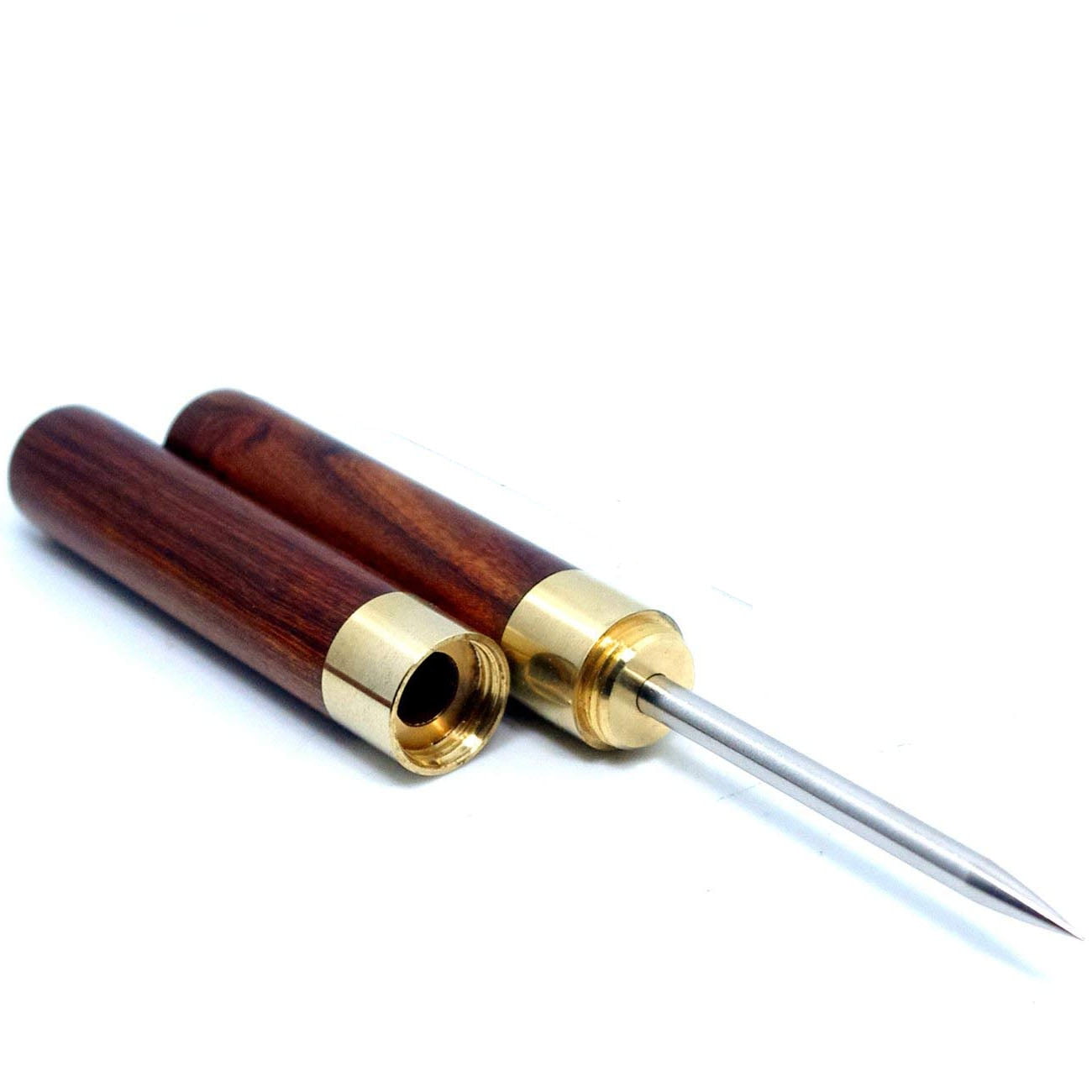 Levamdar Stainless Steel Wooden Handle Kitchen Bar Ice Pick Crusher