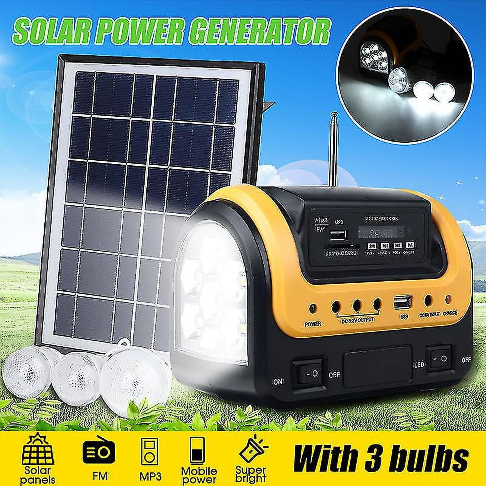Levang Solar Generator Portable with Solar Panel Solar Power Generators ...