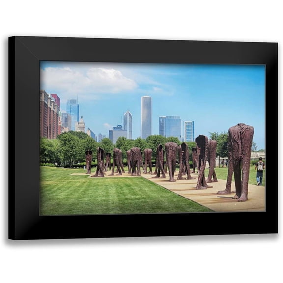 Levant, Jessica 14x11 Black Modern Framed Museum Art Print Titled - Agora