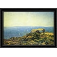 thumbnail image 1 of Levant isle 40x28 Large Black Ornate Wood Framed Canvas Art by Theo van Rysselberghe, 1 of 2