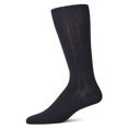 thumbnail image 1 of Levante Men's Clocking Diamond Single Pair Cotton Blend Crew Sock - Mens - Male, 10-13, Navy, 1 of 4