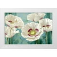 thumbnail image 1 of Levashov, Igor 18x13 White Modern Wood Framed Museum Art Print Titled - Tasmanian Poppies I, 1 of 4