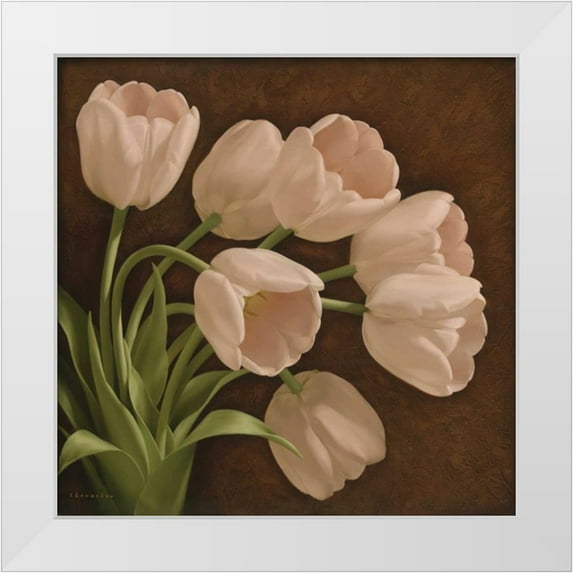 Levashov, Igor 20x20 White Modern Wood Framed Museum Art Print Titled - Summer Scent I